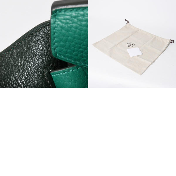 極美品 HERMES エルメス バーキン35 ハンドバッグ トリヨンクレマンス ヴェルティゴ×ヴェールフォンセ シルバー金具 A刻印 中古 4a009179