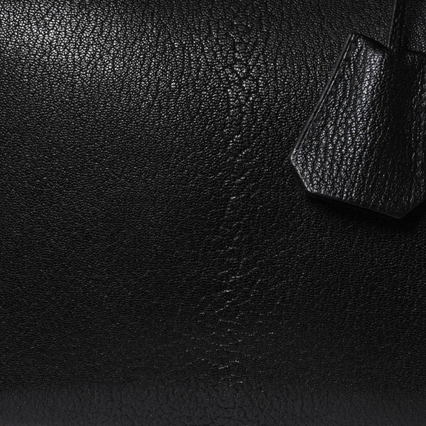 極美品 HERMES エルメス BIRKIN 30 バーキン 30 ハンドバッグ □I刻印 2005年製 ノワール シェーブル 内縫い シルバー金具 中古 4a009238