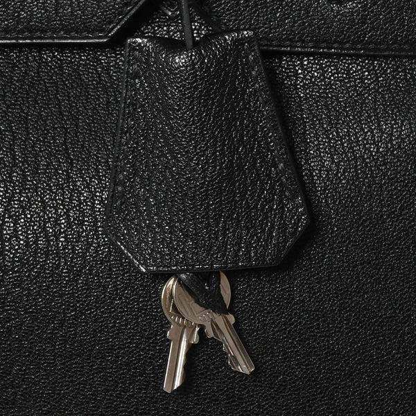 極美品 HERMES エルメス BIRKIN 30 バーキン 30 ハンドバッグ □I刻印 2005年製 ノワール シェーブル 内縫い シルバー金具 中古 4a009238
