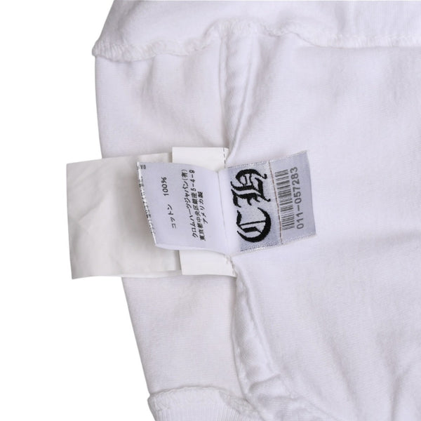 極美品 CHROME HEARTS クロムハーツ × FOTI フォティ NASKULL ナスカル 半袖Tシャツ サイズS ジャービス ホースシュー 中古 4a009192