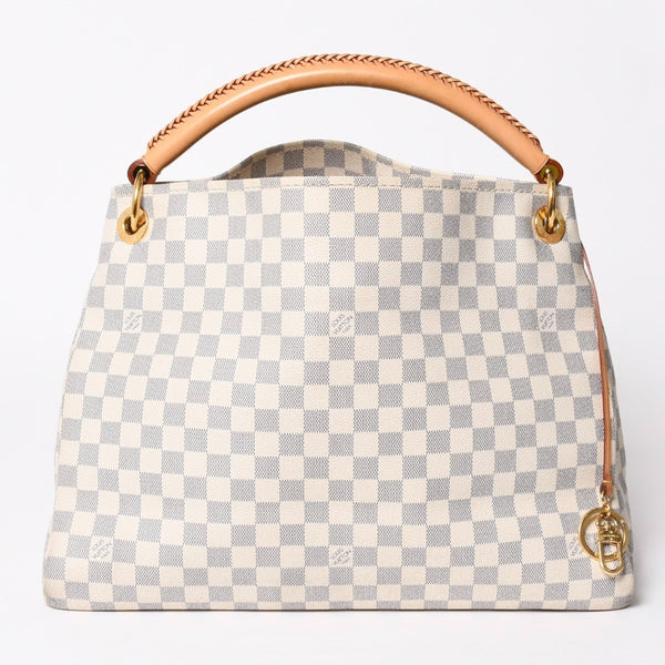 LOUIS VUITTON ルイヴィトン アーツィーMM ショルダーバッグ N41174 モノグラム PVC レザー ゴールド金具 美品 中古 4a009132