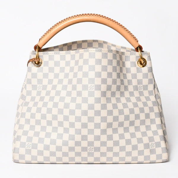 LOUIS VUITTON ルイヴィトン アーツィーMM ショルダーバッグ N41174 モノグラム PVC レザー ゴールド金具 美品 中古 4a009132