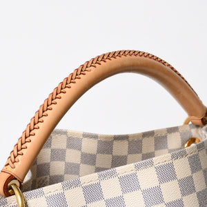 LOUIS VUITTON ルイヴィトン アーツィーMM ショルダーバッグ N41174 モノグラム PVC レザー ゴールド金具 美品 中古 4a009132