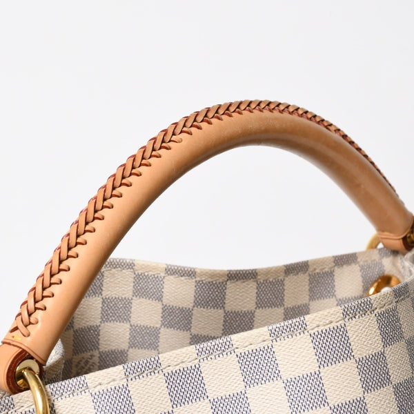 LOUIS VUITTON ルイヴィトン アーツィーMM ショルダーバッグ N41174 モノグラム PVC レザー ゴールド金具 美品 中古 4a009132