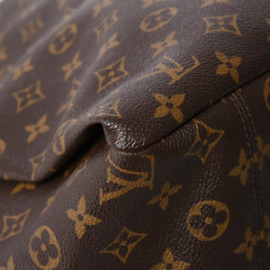 LOUIS VUITTON ルイヴィトン アーツィーMM ショルダーバッグ M40249 モノグラム PVC レザー ゴールド金具 美品 中古 4a009123