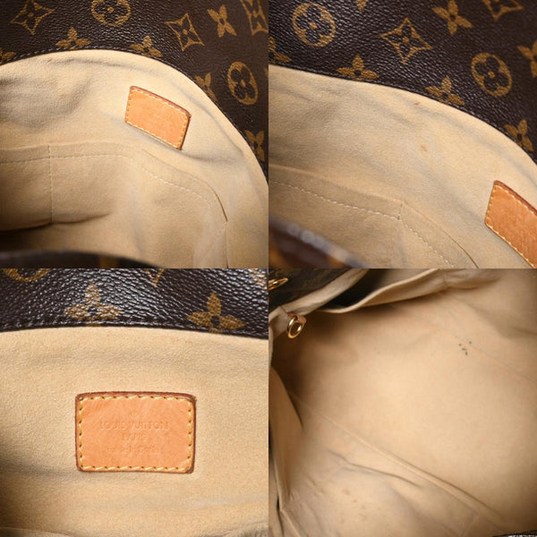LOUIS VUITTON ルイヴィトン アーツィーMM ショルダーバッグ M40249 モノグラム PVC レザー ゴールド金具 美品 中古 4a009123