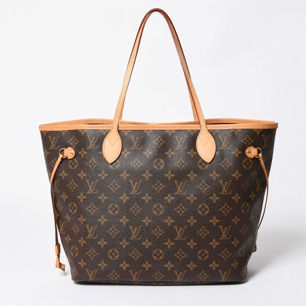 Very Good Condition LOUIS VUITTON Monogram Neverfull MM Tote Bag Handbag M46975 Brown Pink Used 4a009130