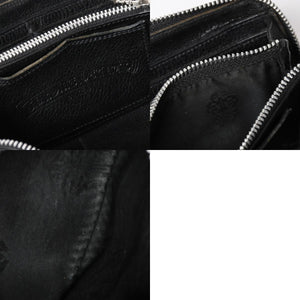 CHROME HEARTS クロムハーツ REC F ZIP QUILTED レック F ジップ キルティング 長財布 セメタリークロスパッチ シルバー925 美品 中古 4a009196