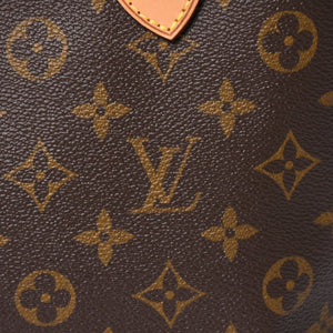 極美品 LOUIS VUITTON ルイヴィトン ネヴァーフルPM トートバッグ ブラウン ゴールド金具 M46979 PVC ヌメ革 中古 4a009129
