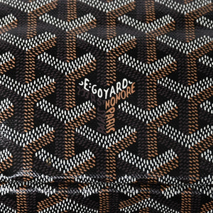新品未使用 GOYARD ゴヤール サンルイPM バッグ トートバッグ STLCROPMLTY01CL01P ブラック PVC レザー 中古 4a009210