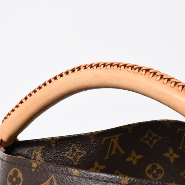 LOUIS VUITTON ルイヴィトン アーツィーMM ショルダーバッグ M40249 モノグラム PVC レザー ゴールド金具 美品 中古 4a009134