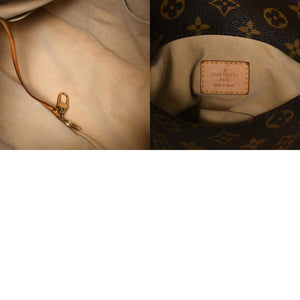 LOUIS VUITTON ルイヴィトン アーツィーMM ショルダーバッグ M40249 モノグラム PVC レザー ゴールド金具 美品 中古 4a009134