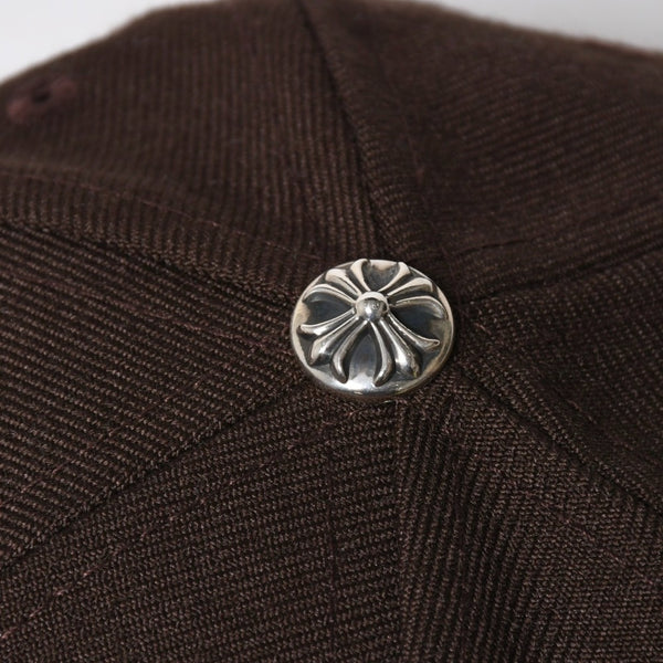 新品未使用 CHROME HEARTS クロムハーツ CH BASEBALL TRUCKER CAP CHベースボール トラッカーキャップ ONE SIZE CH刺繍 中古 4a009099