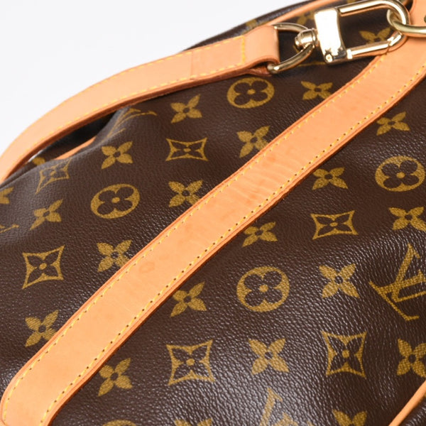 極美品 LOUIS VUITTON ルイヴィトン モノグラム キーポルバンドリエール50 ブラウン M41416 ボストンバッグ 中古 4a009122
