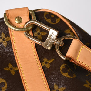 極美品 LOUIS VUITTON ルイヴィトン モノグラム キーポルバンドリエール50 ブラウン M41416 ボストンバッグ 中古 4a009122