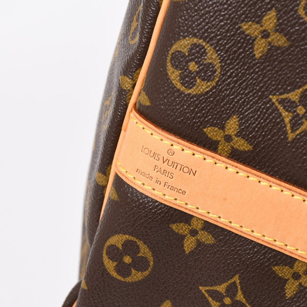 極美品 LOUIS VUITTON ルイヴィトン モノグラム キーポルバンドリエール50 ブラウン M41416 ボストンバッグ 中古 4a009122