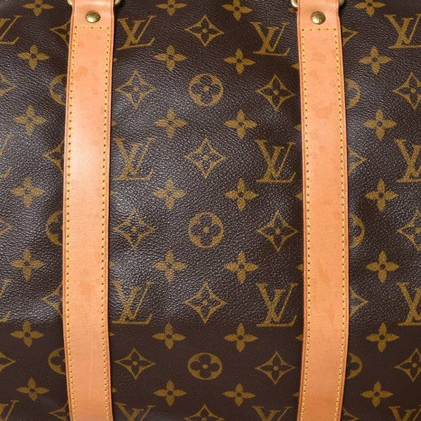 極美品 LOUIS VUITTON ルイヴィトン モノグラム キーポルバンドリエール50 ブラウン M41416 ボストンバッグ 中古 4a009122