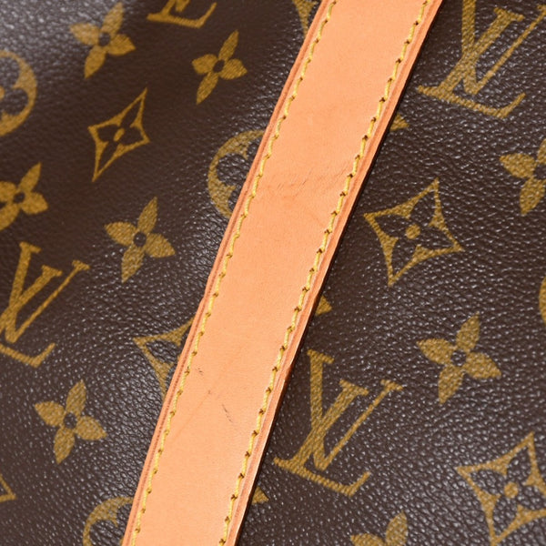 極美品 LOUIS VUITTON ルイヴィトン モノグラム キーポルバンドリエール50 ブラウン M41416 ボストンバッグ 中古 4a009122