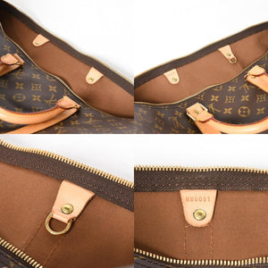 極美品 LOUIS VUITTON ルイヴィトン モノグラム キーポルバンドリエール50 ブラウン M41416 ボストンバッグ 中古 4a009122