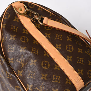 極美品 LOUIS VUITTON ルイヴィトン モノグラム キーポルバンドリエール50 ブラウン M41416 ボストンバッグ 中古 4a009128