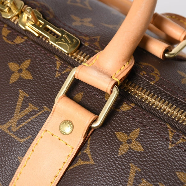 極美品 LOUIS VUITTON ルイヴィトン モノグラム キーポルバンドリエール50 ブラウン M41416 ボストンバッグ 中古 4a009128