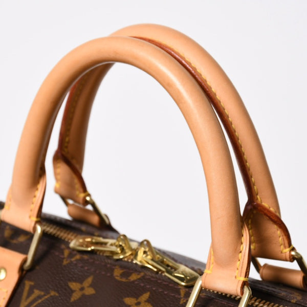 極美品 LOUIS VUITTON ルイヴィトン モノグラム キーポルバンドリエール50 ブラウン M41416 ボストンバッグ 中古 4a009128