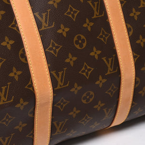 極美品 LOUIS VUITTON ルイヴィトン モノグラム キーポルバンドリエール50 ブラウン M41416 ボストンバッグ 中古 4a009128