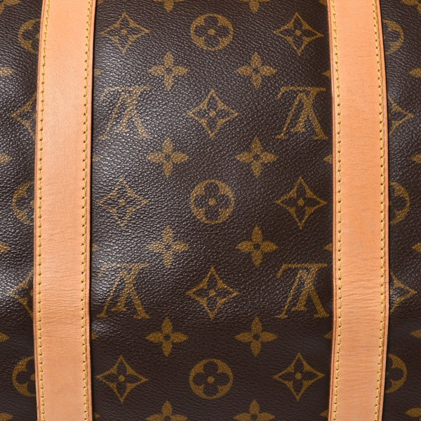 極美品 LOUIS VUITTON ルイヴィトン モノグラム キーポルバンドリエール50 ブラウン M41416 ボストンバッグ 中古 4a009128