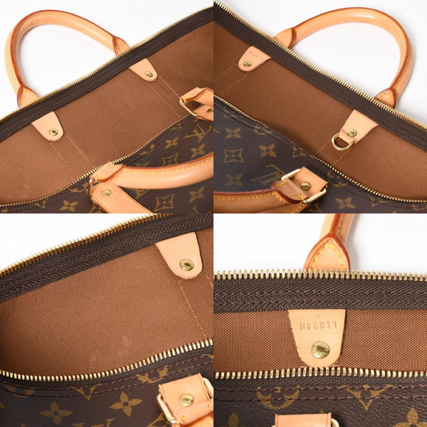 極美品 LOUIS VUITTON ルイヴィトン モノグラム キーポルバンドリエール50 ブラウン M41416 ボストンバッグ 中古 4a009128
