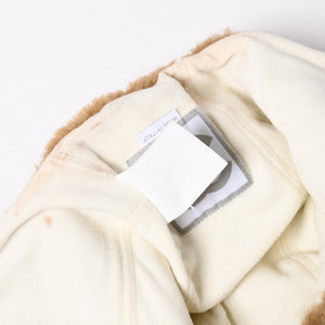 極美品 CHANEL シャネル スポーツライン エコファー トラッパーハット ニットキャップ ココマーク 2001 Mサイズ ブラウン 中古 4a008982