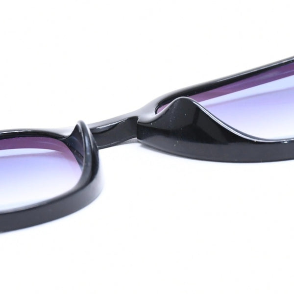 極美品 RAYBAN レイバン サングラス アジアンフィット 度あり RB4259 アセテート ブラック ライトブルー シルバー金具 サイズ53◻︎20 中古 4a008612