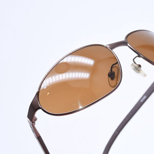 RAYBAN レイバン サングラス W3160 イタリア製 メタル ラバー ブラウン ブロンズ金具 美品 中古 4a008625