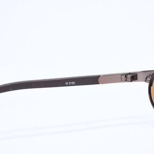RAYBAN レイバン サングラス W3160 イタリア製 メタル ラバー ブラウン ブロンズ金具 美品 中古 4a008625