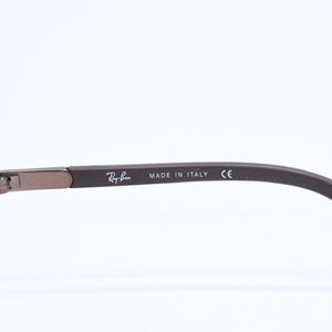 RAYBAN レイバン サングラス W3160 イタリア製 メタル ラバー ブラウン ブロンズ金具 美品 中古 4a008625