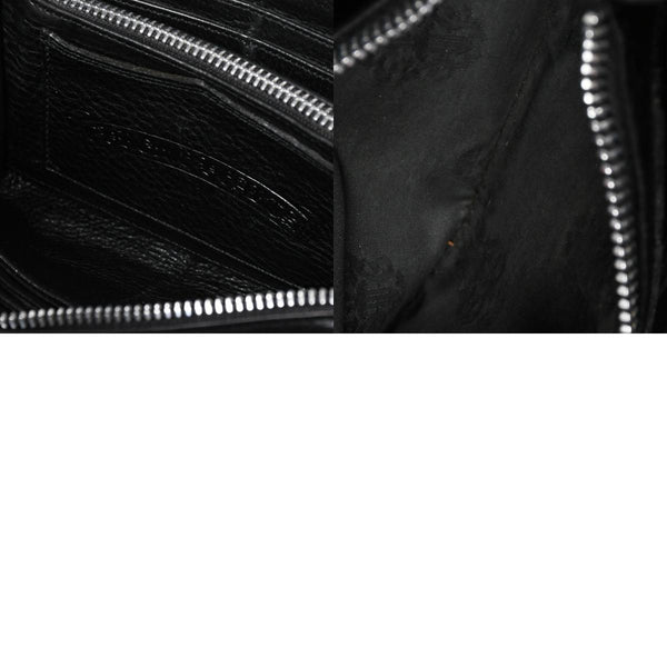 CHROME HEARTS クロムハーツ REC F ZIP QUILTED レック F ジップ キルティング 長財布 セメタリークロスパッチ シルバー925 美品 中古 4a009198