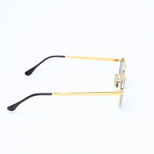 極美品 RAYBAN レイバン オーバル型 サングラス BY ASAP ROCKY RB3931 メタル ゴールド金具 中古 4a008460