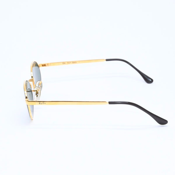 極美品 RAYBAN レイバン オーバル型 サングラス BY ASAP ROCKY RB3931 メタル ゴールド金具 中古 4a008460