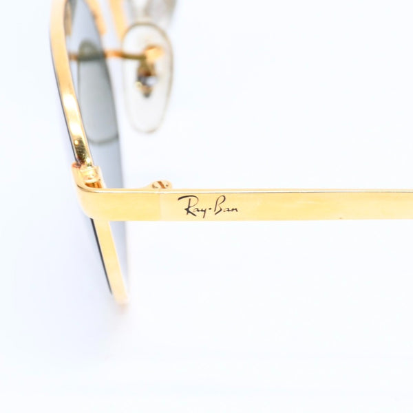 極美品 RAYBAN レイバン オーバル型 サングラス BY ASAP ROCKY RB3931 メタル ゴールド金具 中古 4a008460
