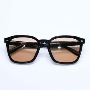 極美品 RAYBAN レイバン サングラス メガネ RB4392D アセテート メタル ブラック ブラウン ブロンズ金具 サイズ66◻︎17 中古 4a009090