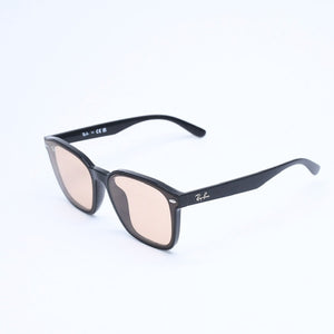 極美品 RAYBAN レイバン サングラス メガネ RB4392D アセテート メタル ブラック ブラウン ブロンズ金具 サイズ66◻︎17 中古 4a009090