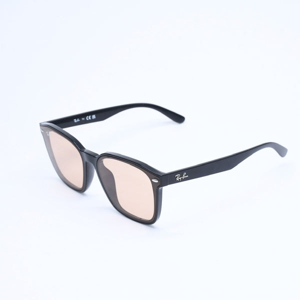 極美品 RAYBAN レイバン サングラス メガネ RB4392D アセテート メタル ブラック ブラウン ブロンズ金具 サイズ66◻︎17 中古 4a009090