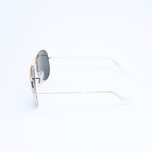 極美品 Ray-Ban レイバン サングラス アイウェア ティアドロップ BR 3025 L0205 サイズ58□14 135 ゴールド 中古 4a008627