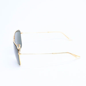 RAYBAN レイバン キャラバン サングラス ダブルブリッジフレーム スクエア型 メタル ゴールド金具 美品 中古 4a008618