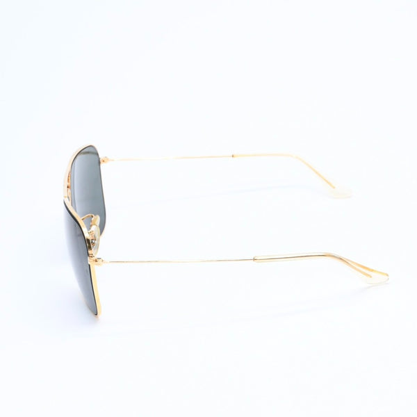 RAYBAN レイバン キャラバン サングラス ダブルブリッジフレーム スクエア型 メタル ゴールド金具 美品 中古 4a008618