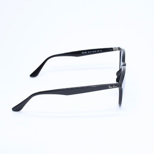RAYBAN レイバン ボストンシェイプ サングラス RB4259F アセテート ブラック ブルー シルバー金具 サイズ53□20 美品 中古 4a008629