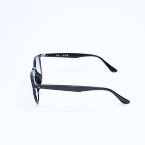 RAYBAN レイバン ボストンシェイプ サングラス RB4259F アセテート ブラック ブルー シルバー金具 サイズ53□20 美品 中古 4a008629