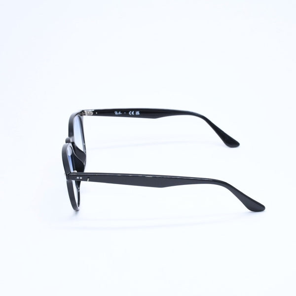 RAYBAN レイバン ボストンシェイプ サングラス RB4259F アセテート ブラック ブルー シルバー金具 サイズ53□20 美品 中古 4a008629