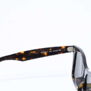 RAYBAN レイバン ウェイフェーラー サングラス RB2140-F イタリア製 アセテート ブラウン シルバー金具 美品 中古 4a008622