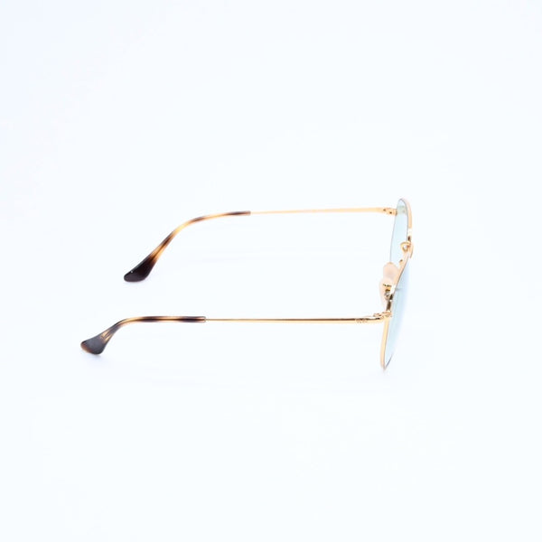 極美品 RAYBAN レイバン サングラス メガネ RB6448 メタル ゴールド グリーン サイズ51◻︎21 ゴールド金具 中古 4a008492