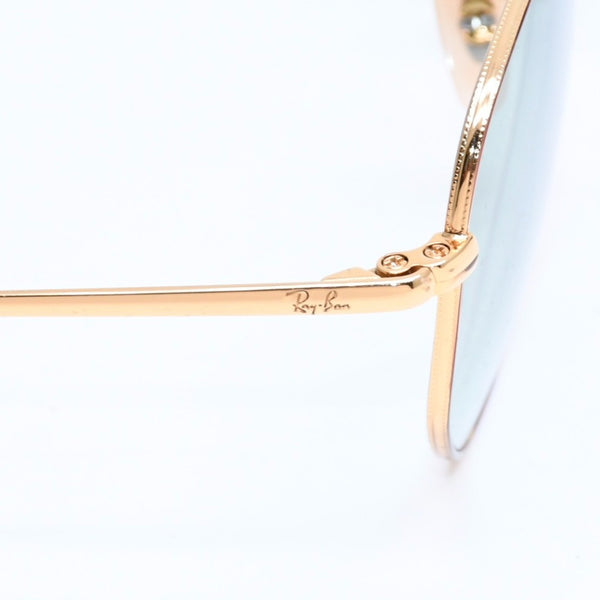 極美品 RAYBAN レイバン サングラス メガネ RB6448 メタル ゴールド グリーン サイズ51◻︎21 ゴールド金具 中古 4a008492